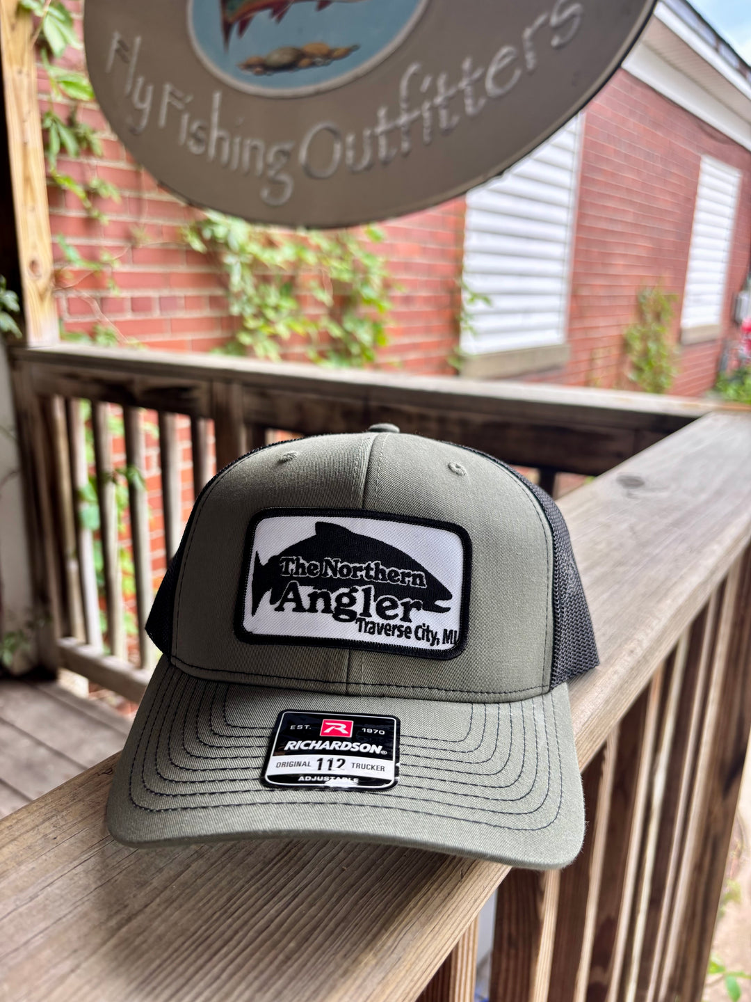 Northern Angler Richardson 112 Trucker Hat (Loden/Black)