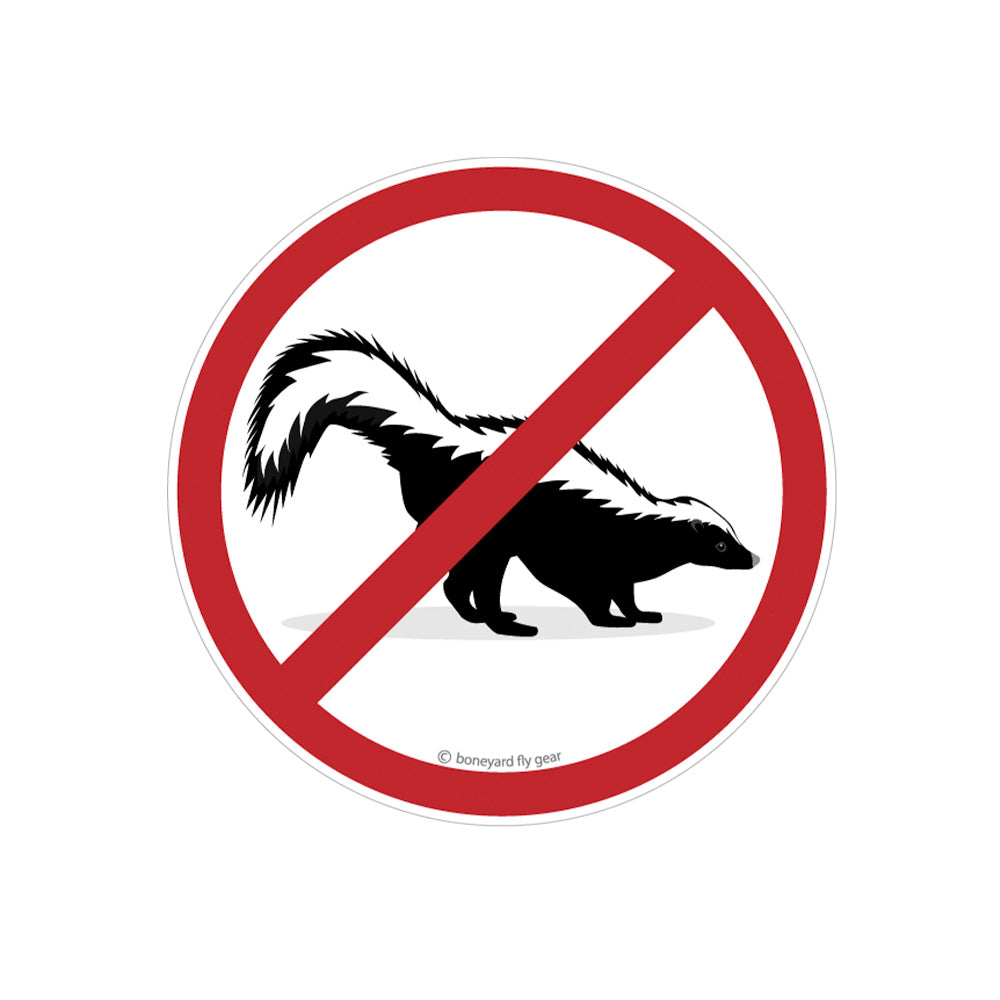 Boneyard Skunk Decal