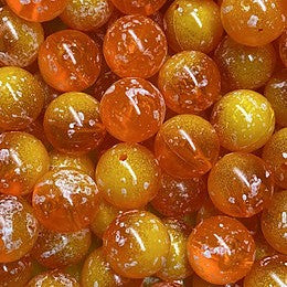 Bloop Beads | Apricot Drop; 8 mm | FishUSA