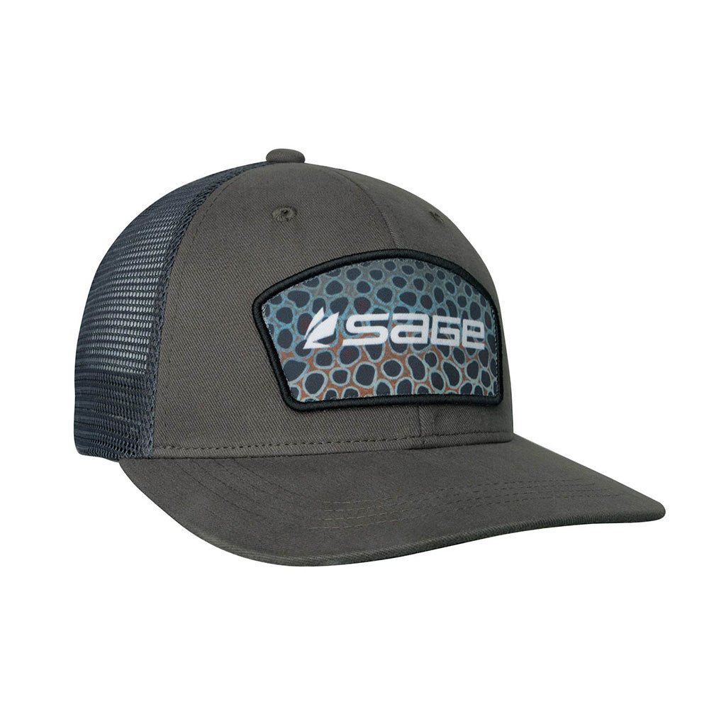 Sage Patch Brown Trout Trucker