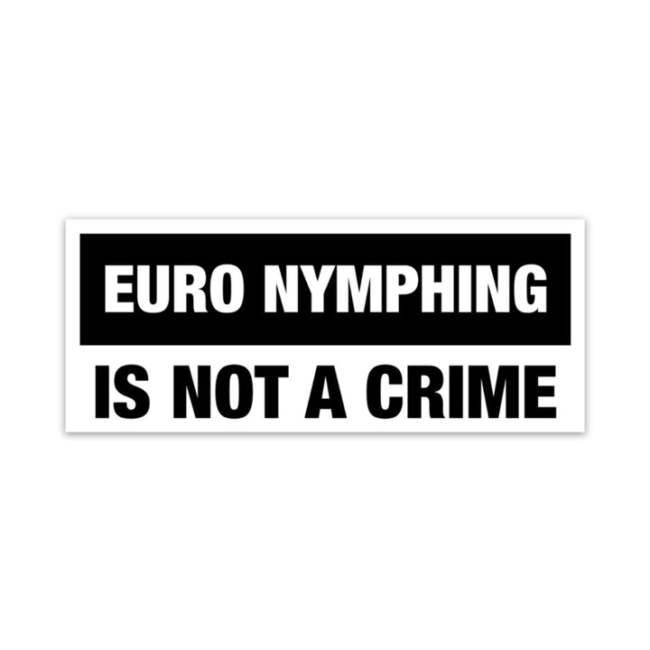 Not A Crime Sticker