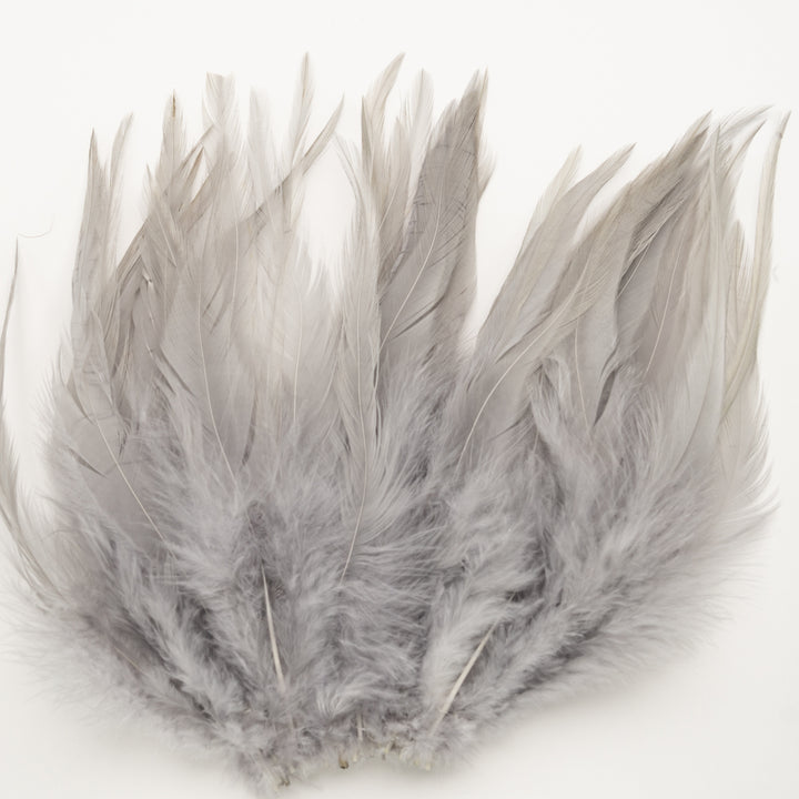 Strung Dyed Rooster Saddles