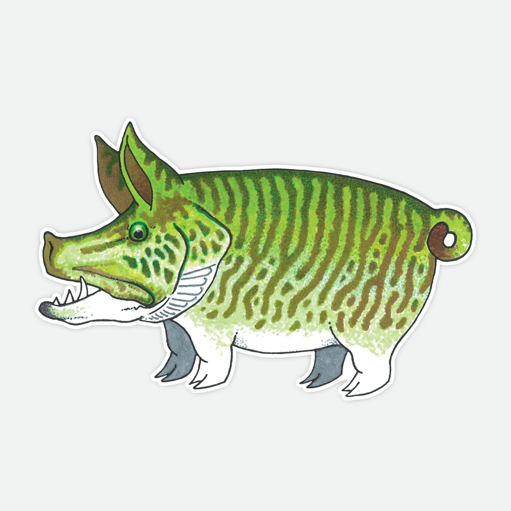 Pig Musky Decal