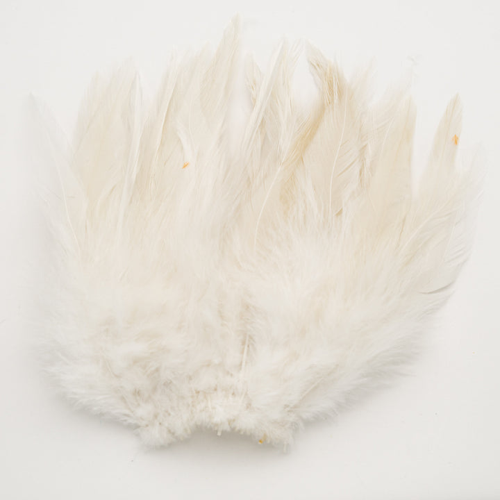 Strung Dyed Rooster Saddles