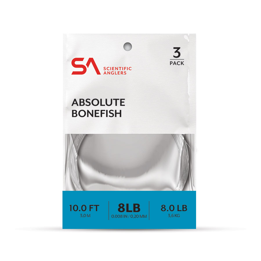 Scientific Anglers Absolute Bonefish Leaders 3-Pack