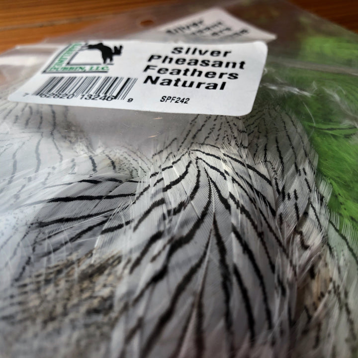 Silver Pheasant Body Feathers