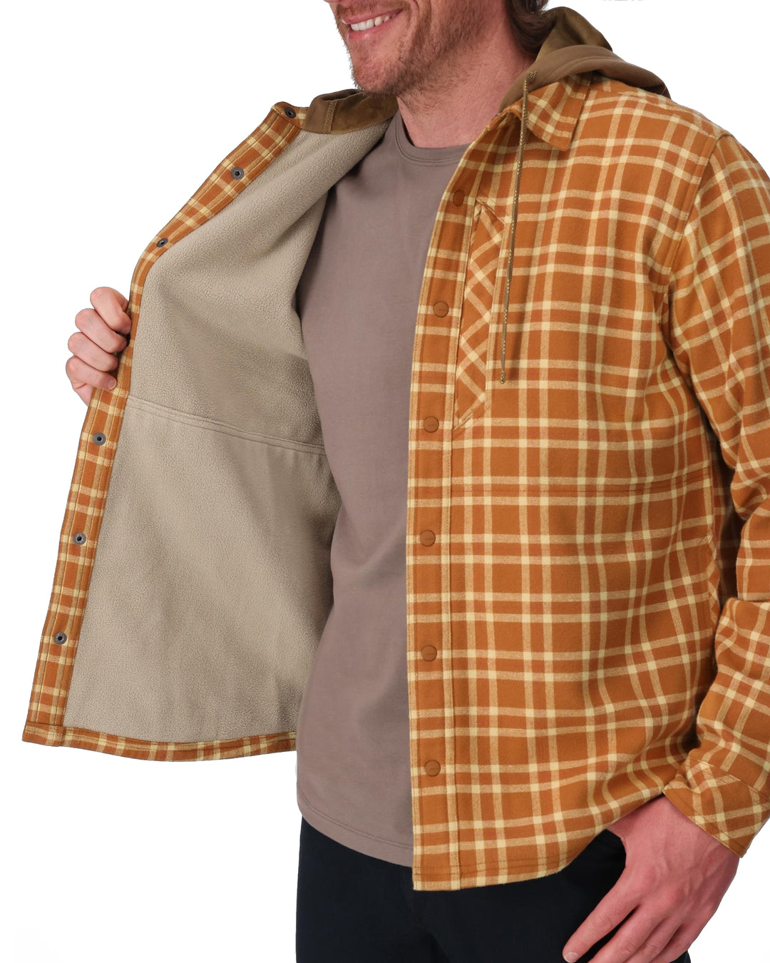 Simms Coldweather Hooded Shacket