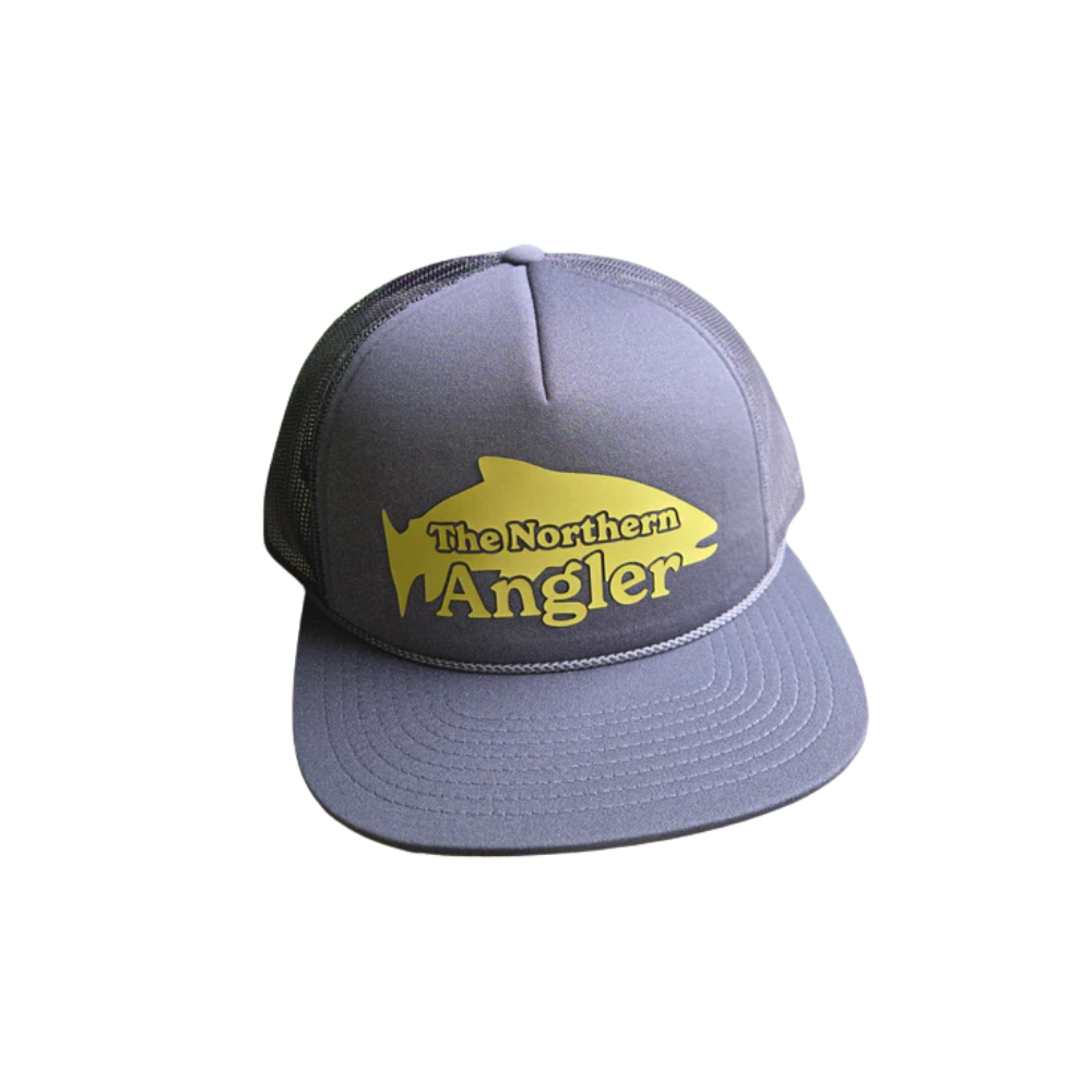 Northern Angler Trucker Rope Flat Brim