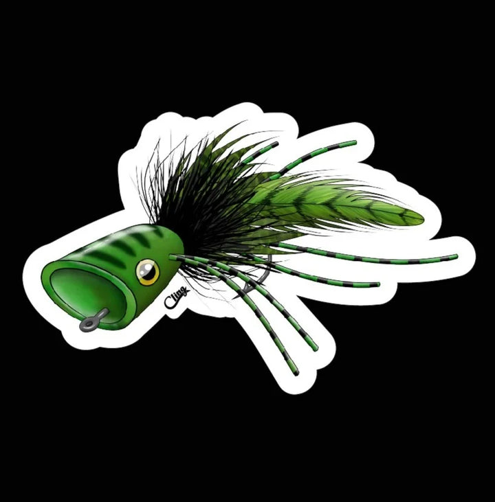 Cling Fishing Decals