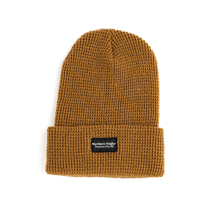 Northern Angler Logo Waffle Knit Beanie