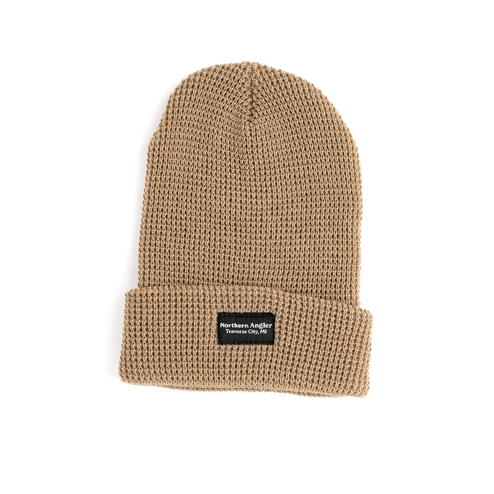 Northern Angler Logo Waffle Knit Beanie