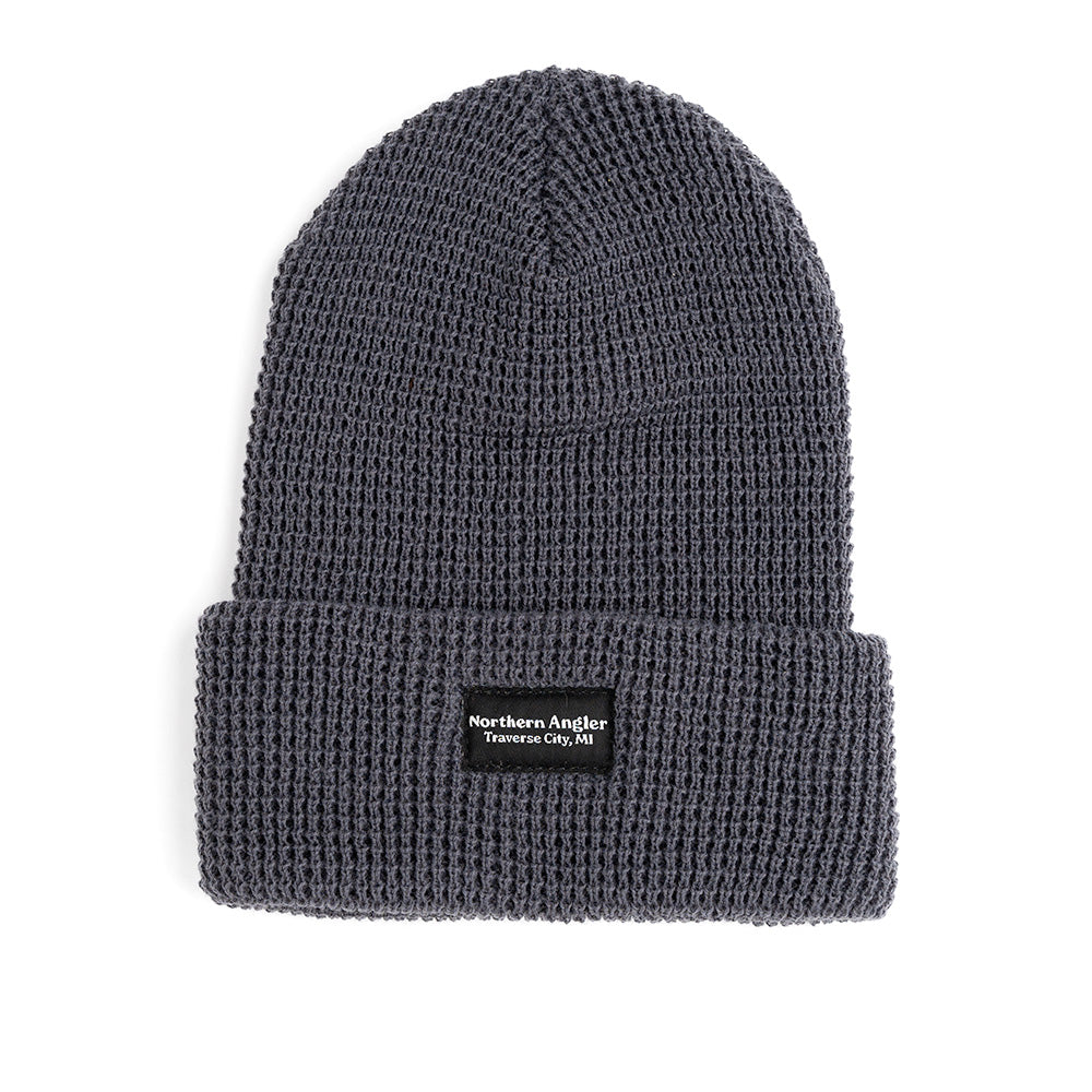 Northern Angler Logo Waffle Knit Beanie