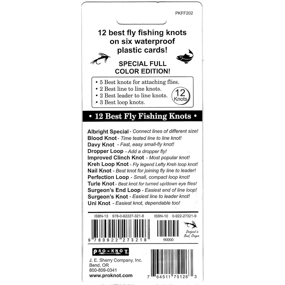 Pro-Knot Fly Fishing Knot Cards – The Northern Angler Fly Shop