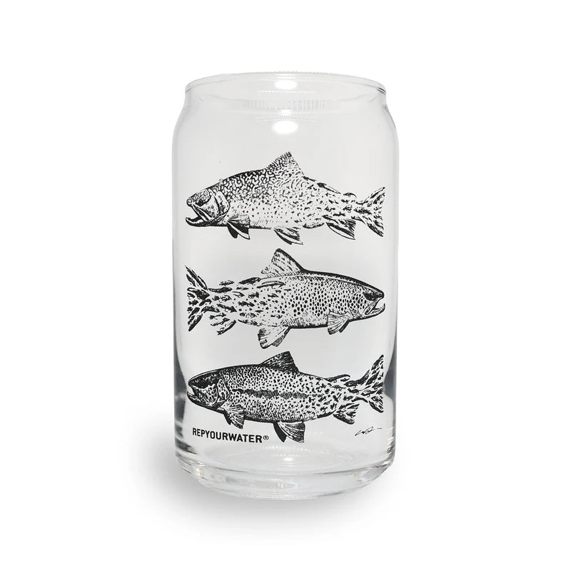RepYourWater Beer Can Glass