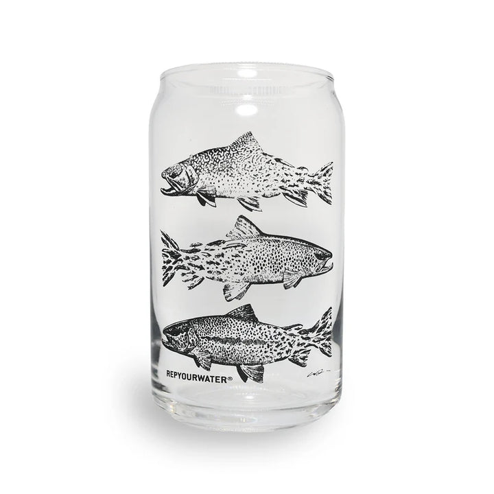 RepYourWater Beer Can Glass