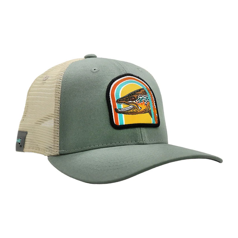 RepYourWater Sunrise Brown Trucker Hat