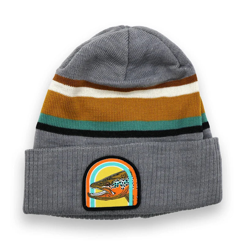 RepYourWater Sunrise Brown Knit Hat