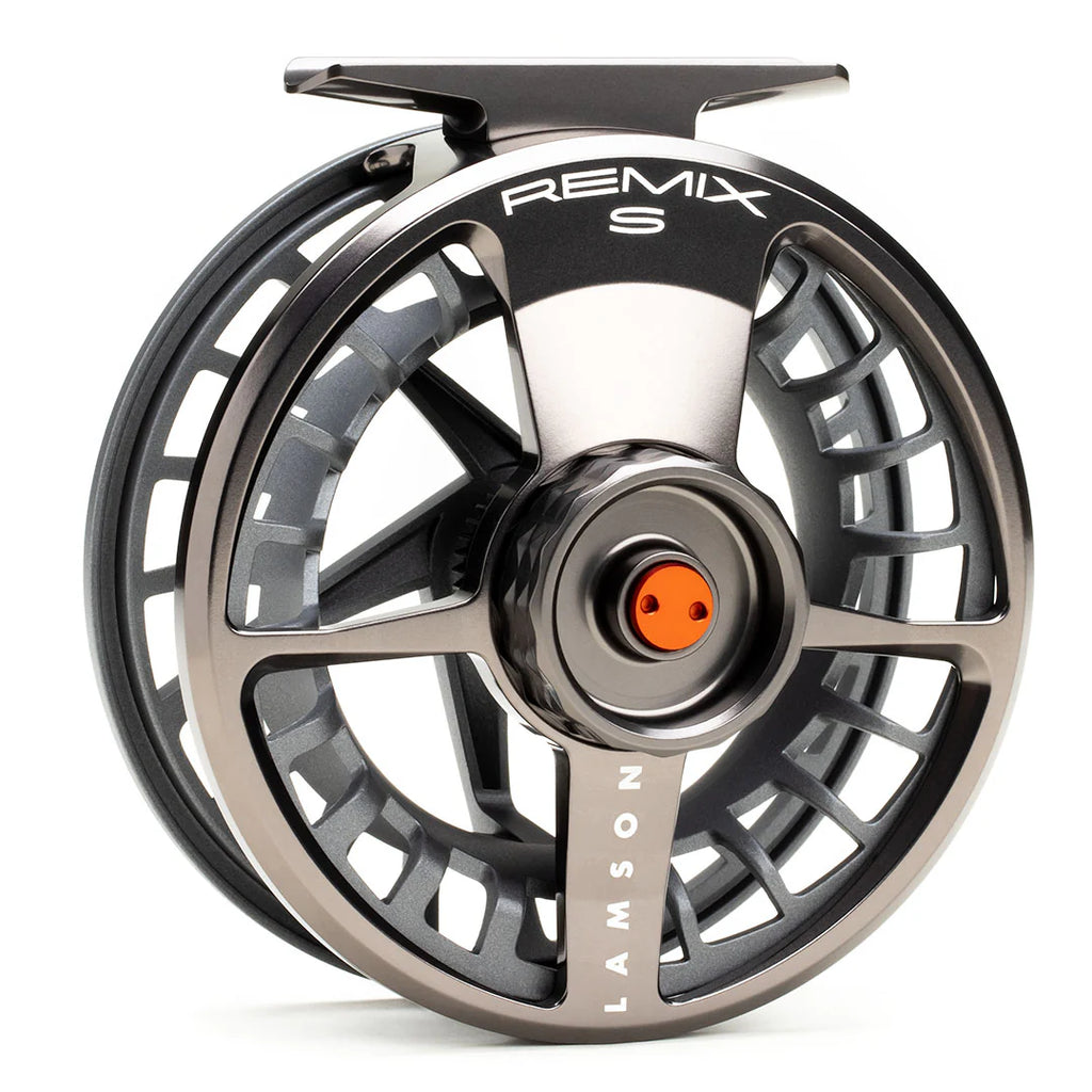 conical drag design for fly reel Lamson Remix S – The Northern Angler Fly Shop Ediz Hook Salmon Fishing striped bass lure Size:5-6 weight 12.35mm or 0.487