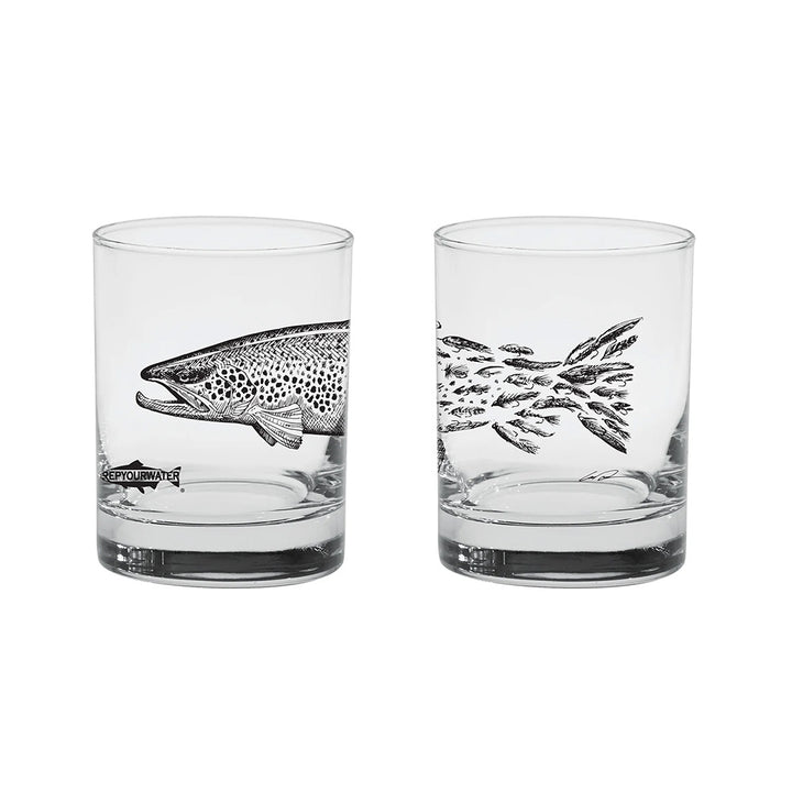 RepYourWater Lowball Glasses