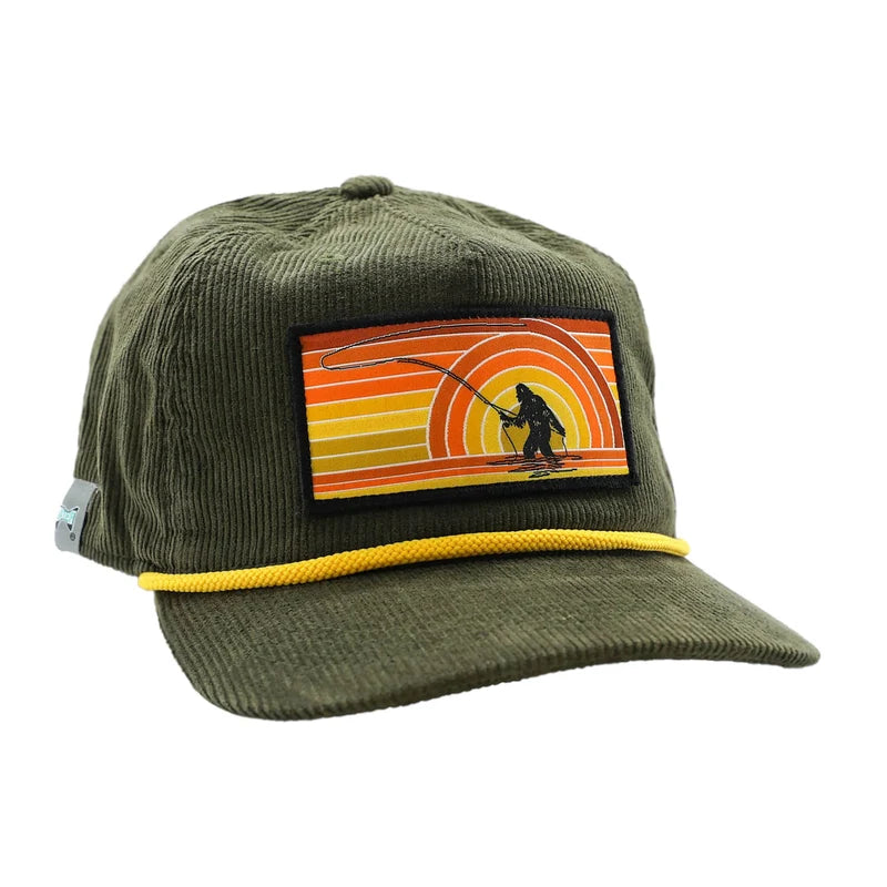 RepYourWater Sunset Squatch Corduroy Edition Hat
