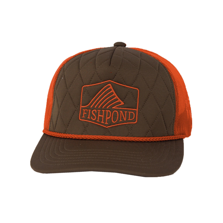 Fishpond Dorsal Fin Quilted Trucker Hat- Campfire