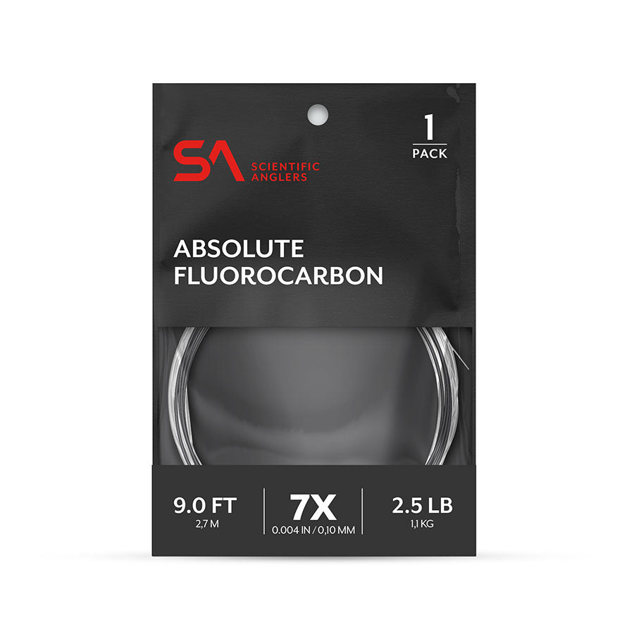 Scientific Anglers Absolute Fluorocarbon Tapered Leaders