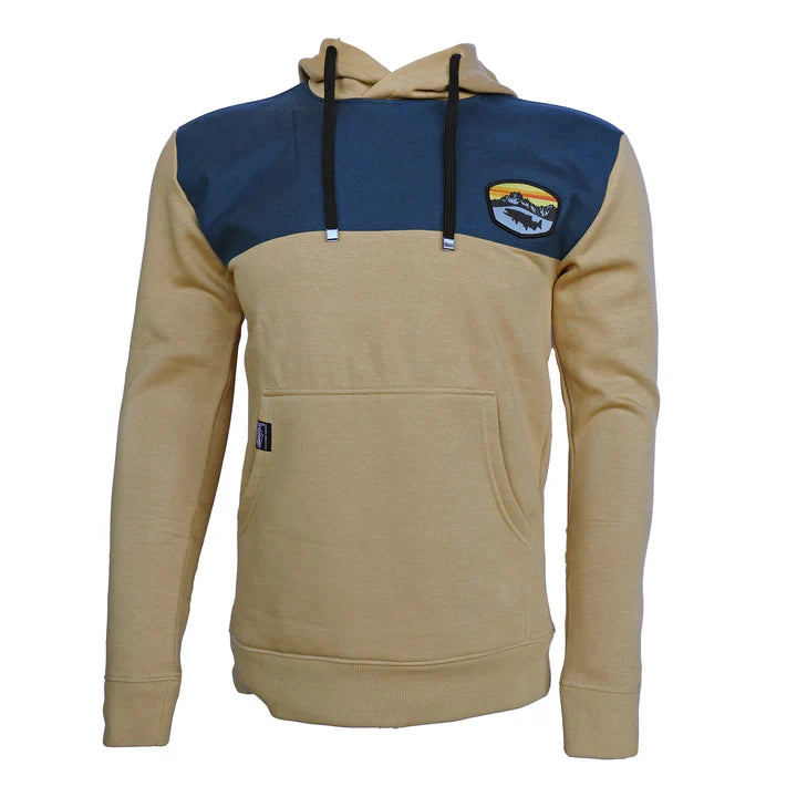 RepYourWater Mountain Trout Patch Saddleback Hoody