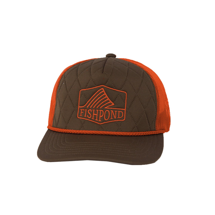 Fishpond Dorsal Fin Quilted Trucker Hat- Campfire