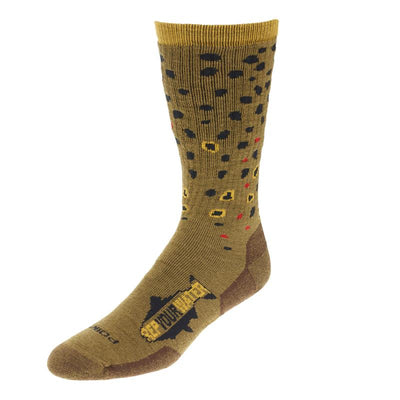 Rep Your Water Brown Trout Socks