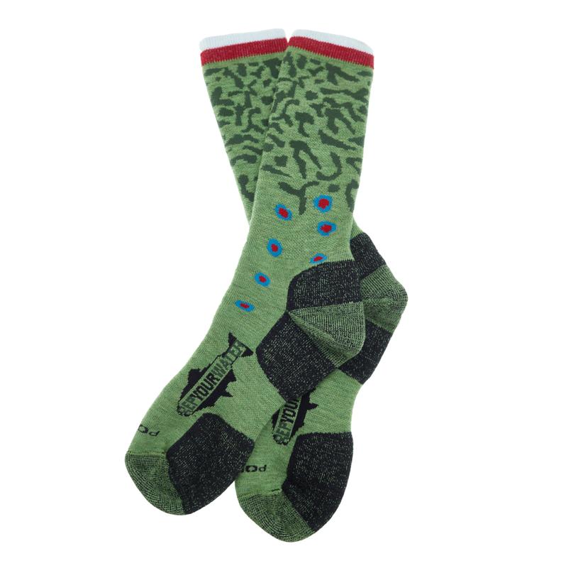 Rep Your Water Brook Trout Socks