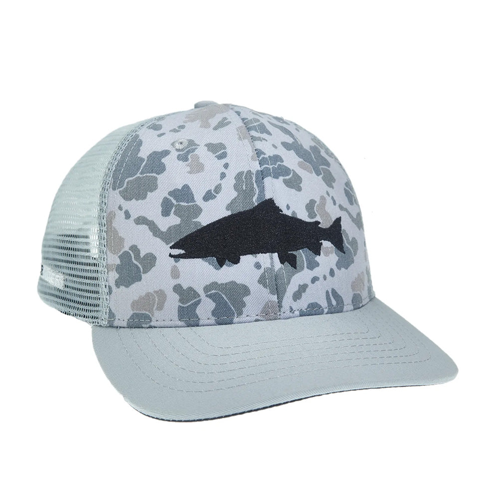 Rep Your Water Camo Trout Trucker