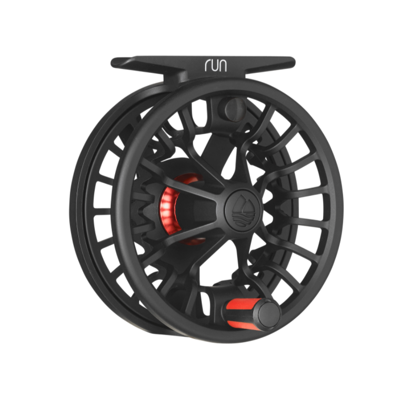 drag system fly reel Redington Run 5/6 Fly Reel Black