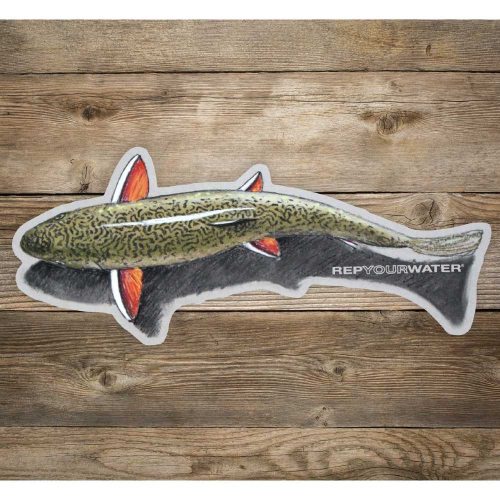 Rep Your Water Shallow Brookie Sticker