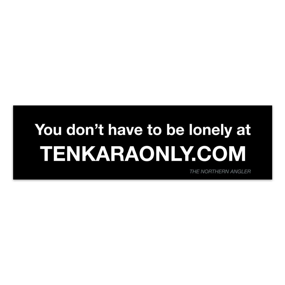 Tenkara Only Sticker