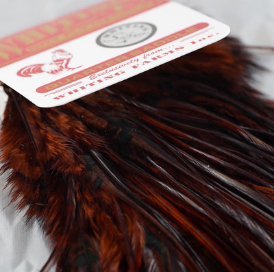 Whiting Midge Silver 1/4 Saddles