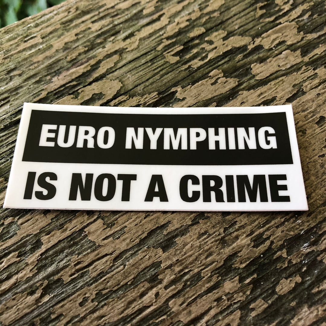 Not A Crime Sticker