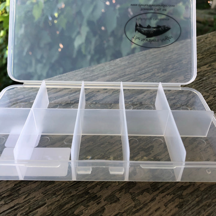 Ten Compartment Clear Poly Box