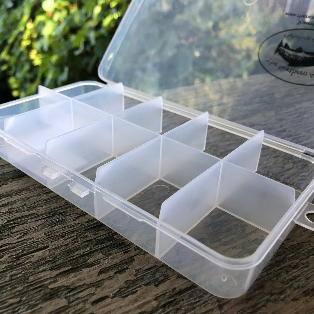 Ten Compartment Clear Poly Box